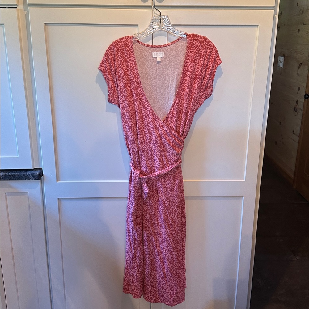 Red Wrap Dress